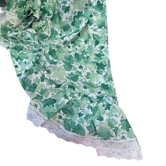 Vintage Curtain 84" Swag Ivy Print Cotton blend Window Valance New old stock - Picture 8 of 11